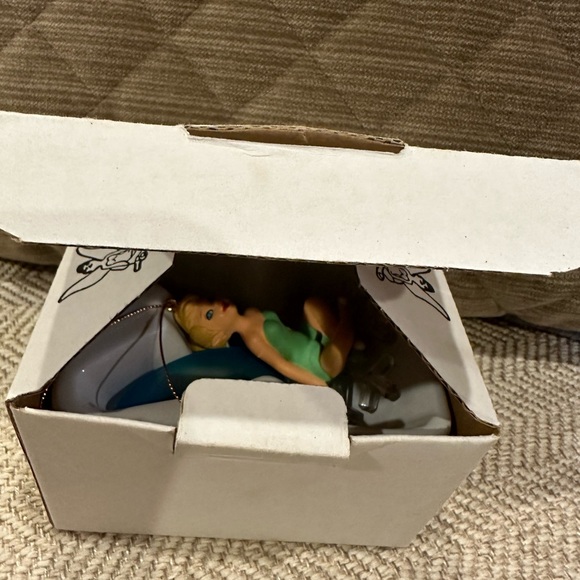 Disney Vintage Disney Tinkerbell Christmas Ornament In Box - Picture 8 of 9